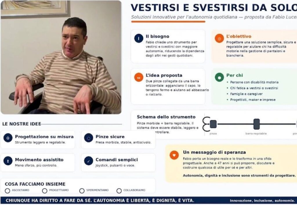 Vestirsi e svestirsi da solo